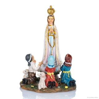 Panna Maria Fatima s dětmi (15 cm)