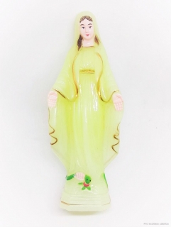Panna Maria - Immaculata - fosforová soška (15 cm)