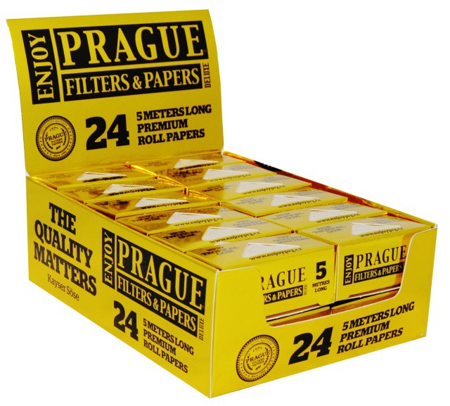Cigaretové papírky rolovací - box 24 ks