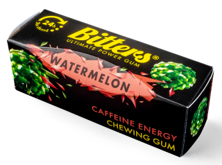 Bitters energetické žvýkačky 3 pack meloun 