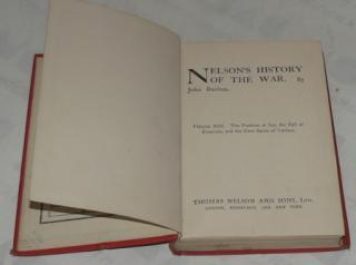 NELSON´S HISTORY OF THE WAR