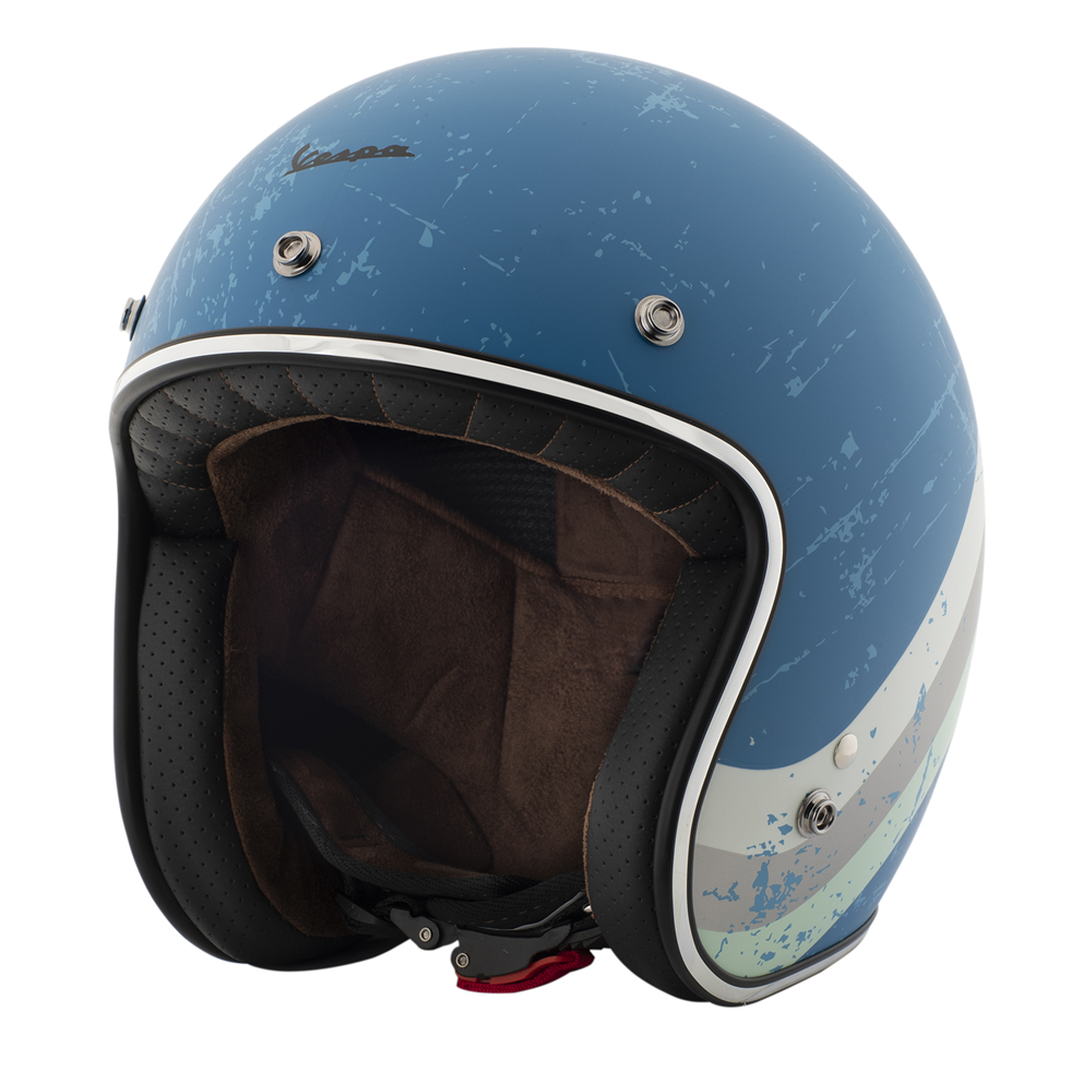 HELMA VESPA HERITAGE MODRÁ