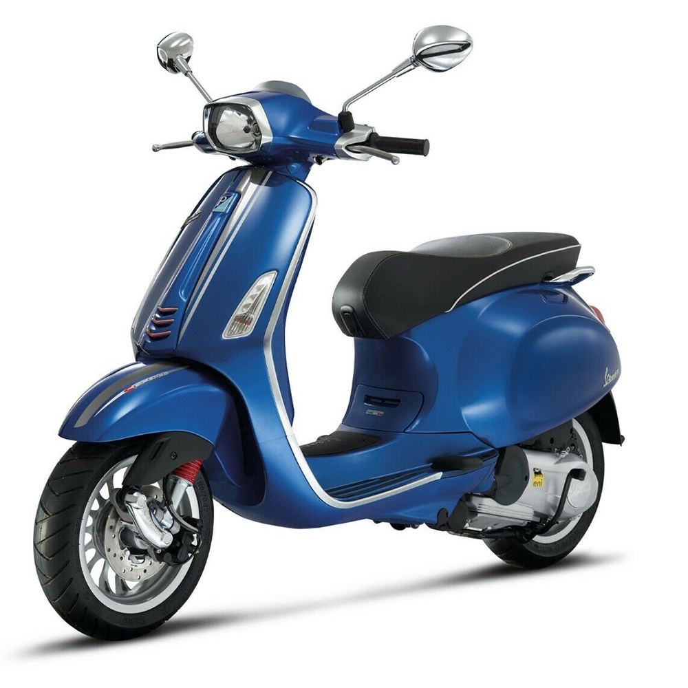 POLEPY VESPA SPRINT ČERNO STŘÍBRNÉ 