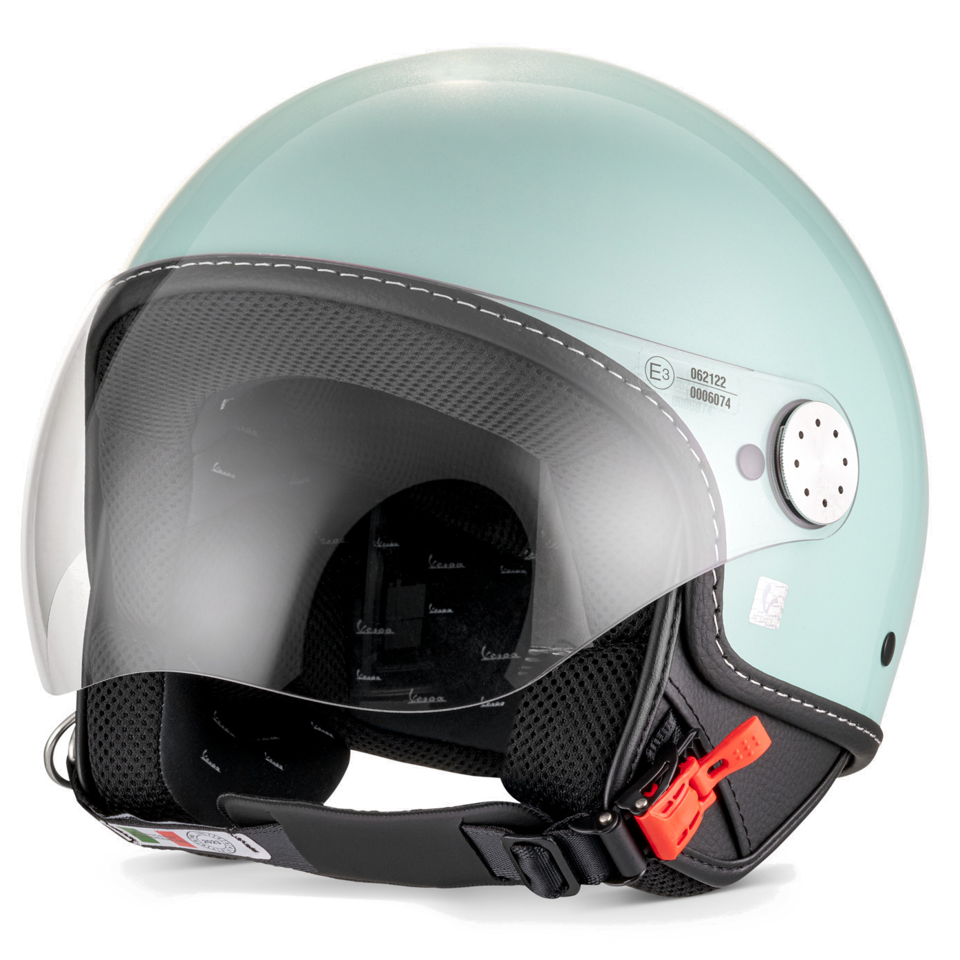 PŘILBA VESPA VISOR 4.0 ZELENÁ