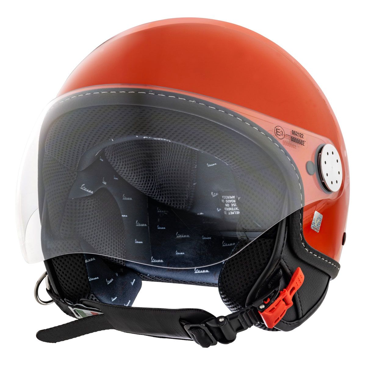 PŘILBA VESPA VISOR 4.0 ORANŽOVÁ