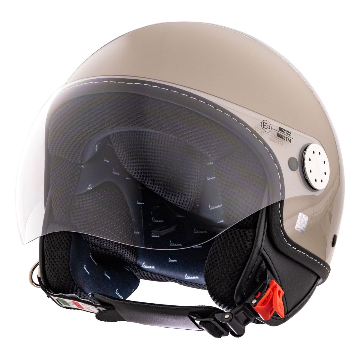 PŘILBA VESPA VISOR 4.0 BÉŽOVÁ