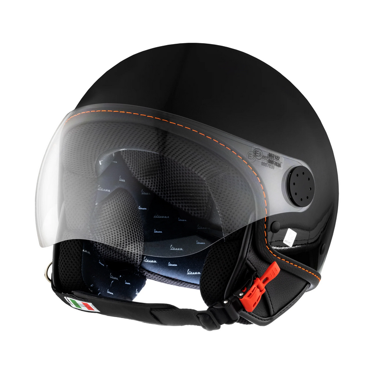 PŘILBA VESPA VISOR 4.0  ČERNÁ 