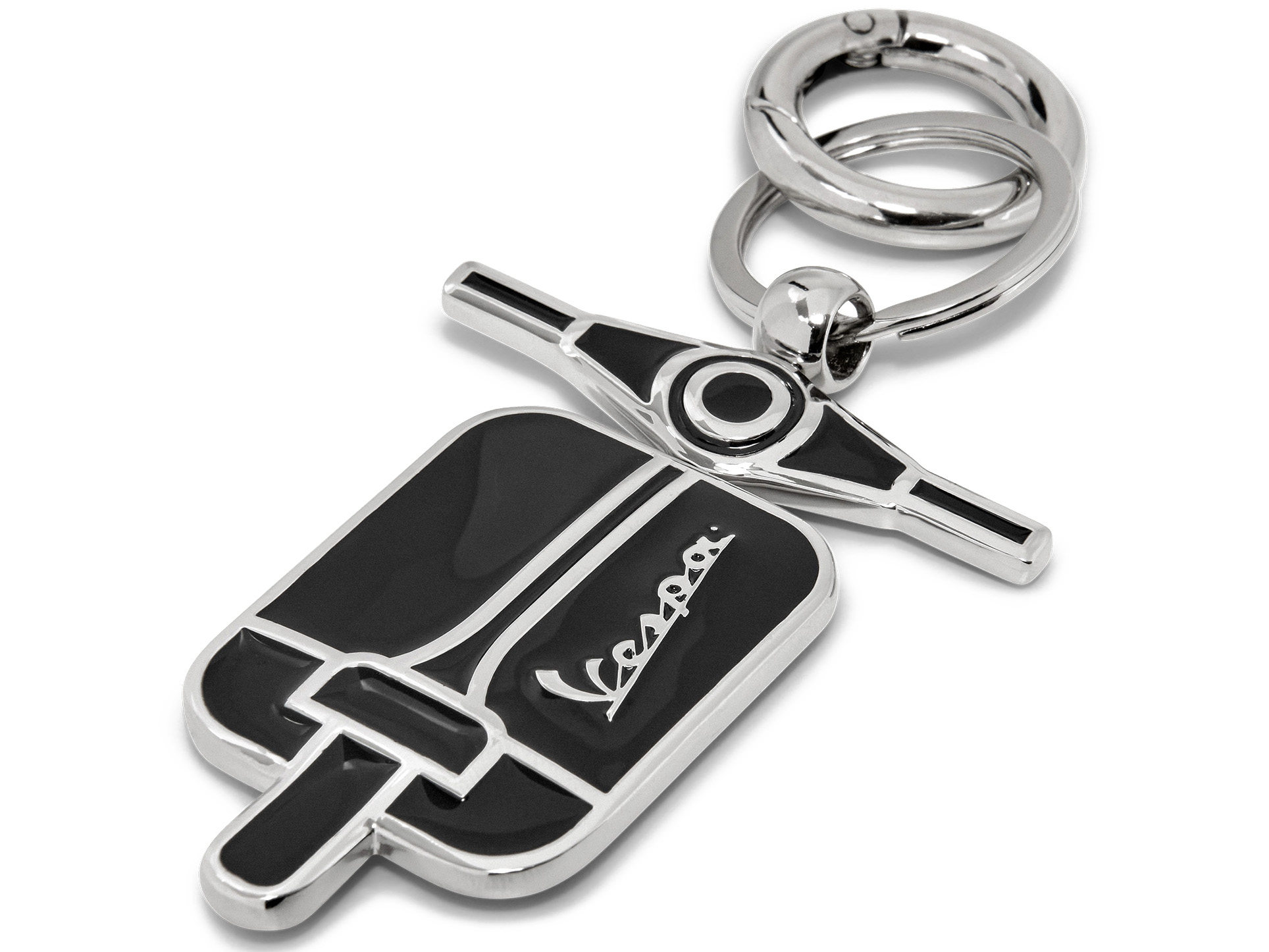 KOVOVÝ PŘÍVĚSEK VESPA ČERNÝ