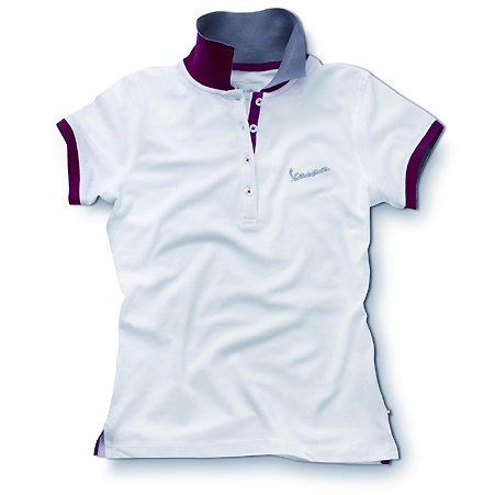 DÁMSKÉ POLO VESPA BÍLÉ 