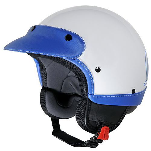 PŘILBA VESPA CLASIC BÍLÁ 2