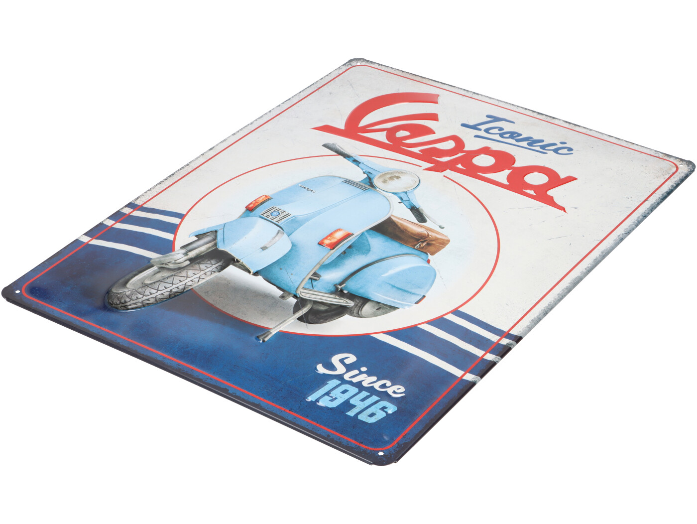 PLECHOVÁ CEDULE VESPA ICONIC
