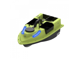 Zavážecí loďka s GPS - 4 komory - zelená