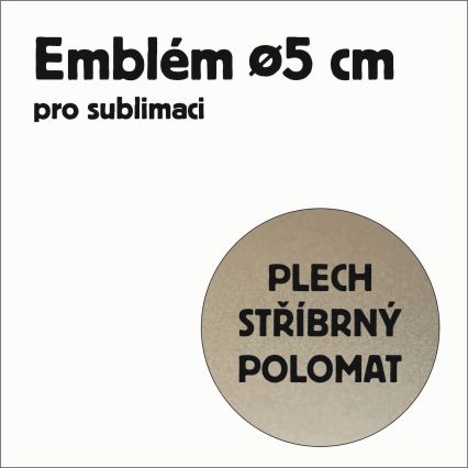 Al plech pr. 50mm stř.polomat.