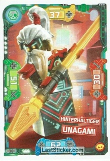 Hinterhältiger Unagami / LEGO Ninjago / Serie 5 Next Level