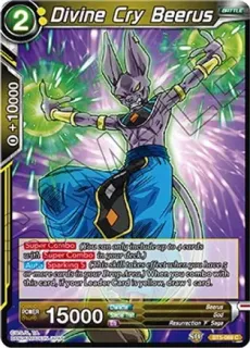 Divine Cry Beerus (C)/ Dragon Ball Super -  Miraculous Revival