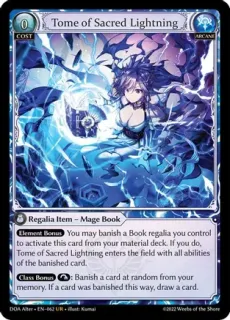 Tome of Sacred Lightning / Grand Archive / Dawn of Ashes Alter Edition