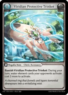 Viridian Protective Trinket / Grand Archive / Fractured Crown