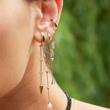 Earcuff ZAG SLK26567-01WHT