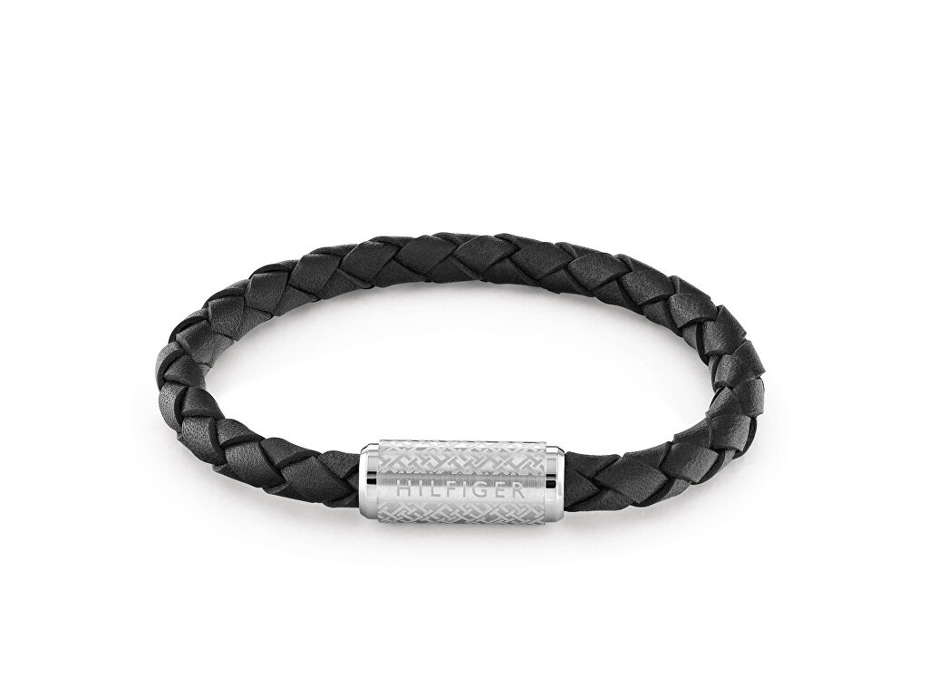 Stylový kožený náramek Tommy Hilfiger 2790479