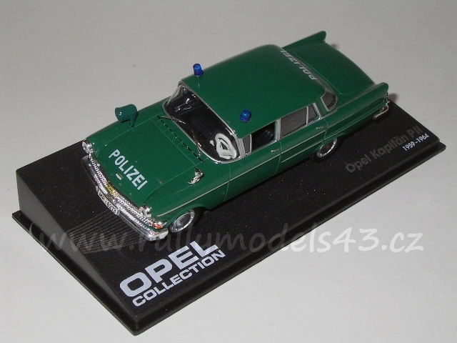 Opel Kapitan PII - Polizei Germany 1959 - 1964