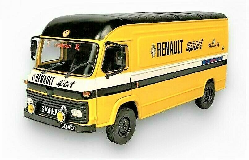 Saviem SB2 long - Assistance team Rallye Renault sport (1978)
