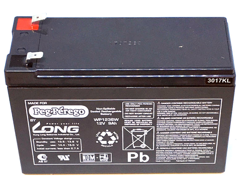 12V/8Ah Peg-Pérego článek baterie