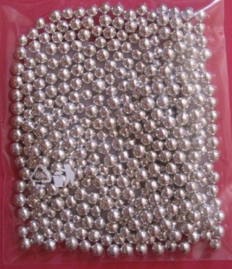 Cukrové kuličky (stříbrné č.1) 100g/sáček