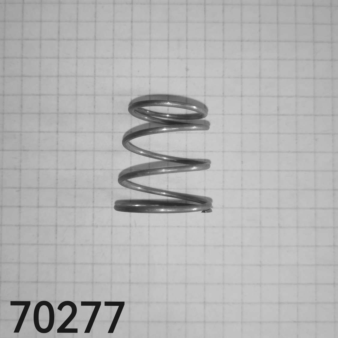 Pružina tlačná kuželová 1,5x20/23,5x26x4,5