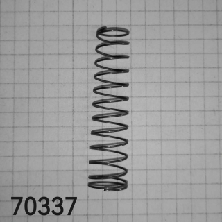 Pružina tlačná kuželová 0,63x11/13x50x13
