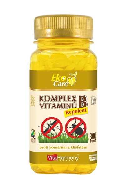 KOMPLET VITAMINŮ B repelent - 300 tbl., doplněk stravy