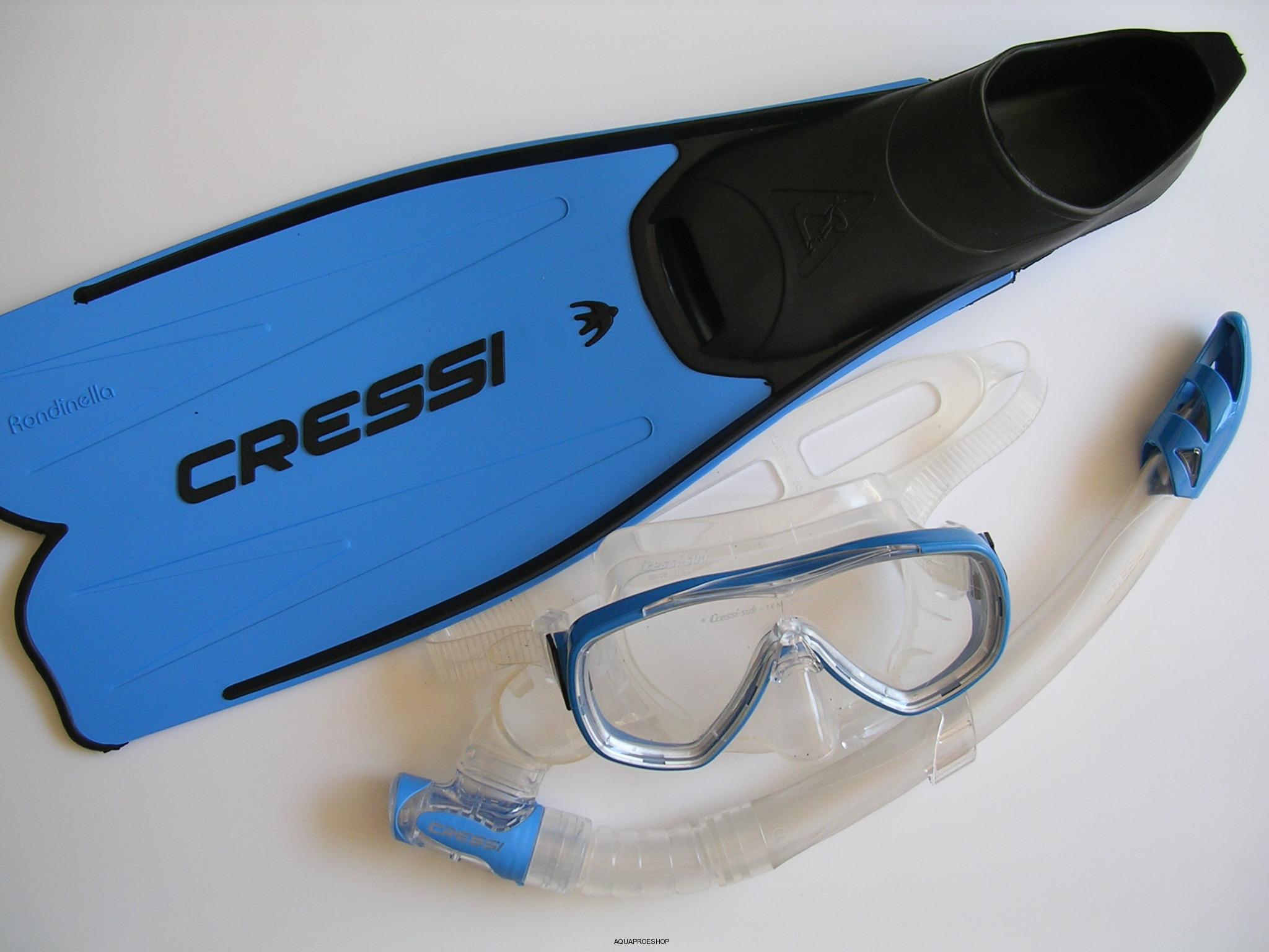 Cressi SET Rondinella BLUE