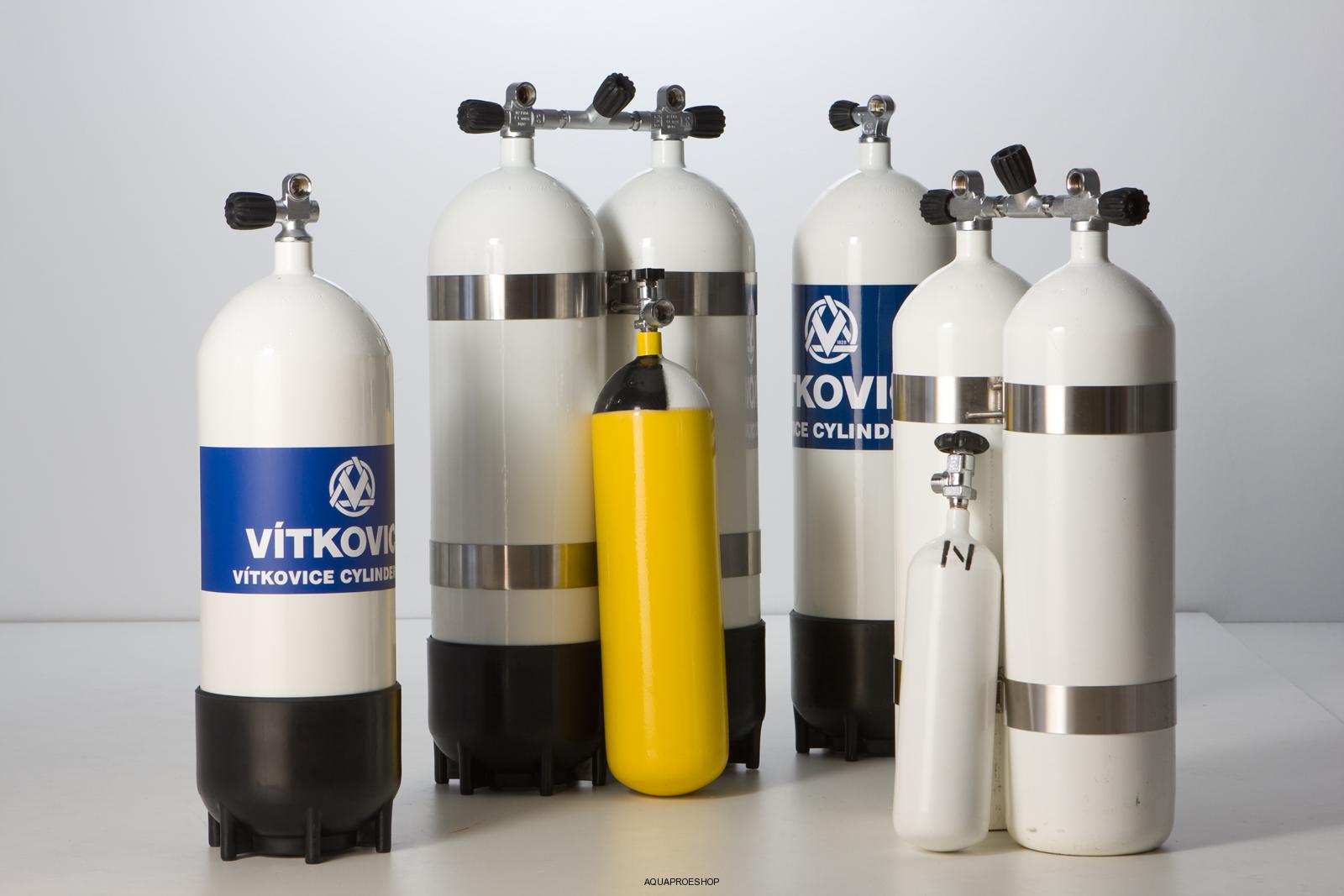 Vítkovice láhev 7L 300 bar + ventil