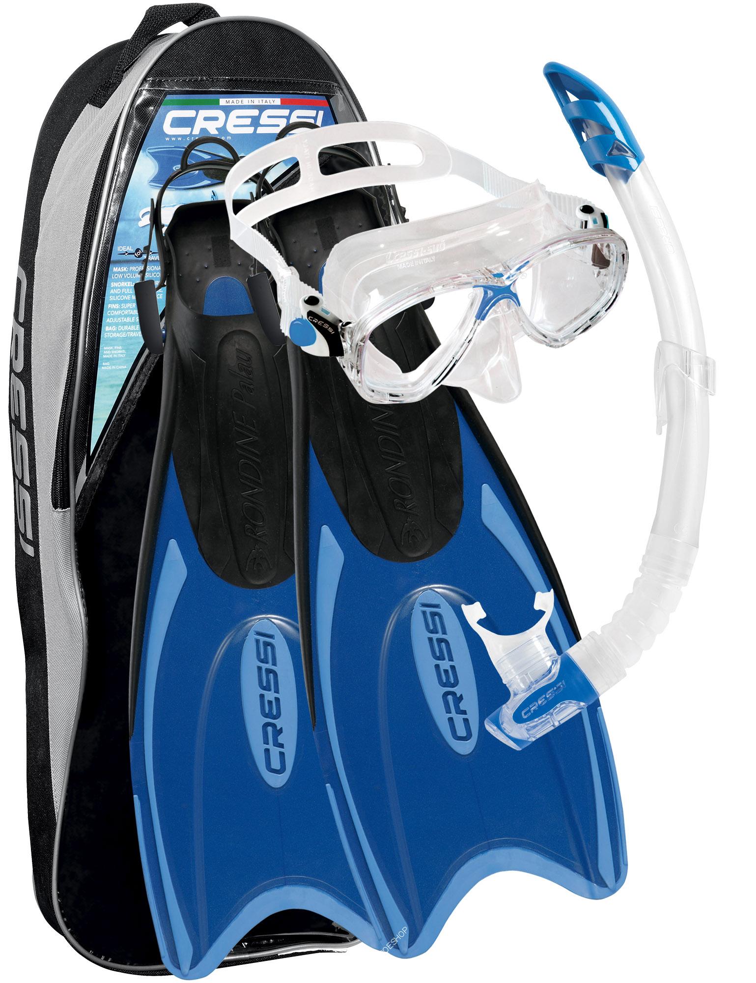 Cressi SET PALAU BAG BLUE