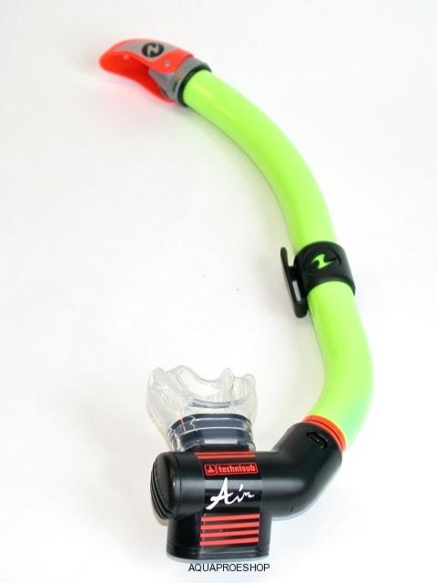 šnorchl Aqualung AIR P.V. DRY lime