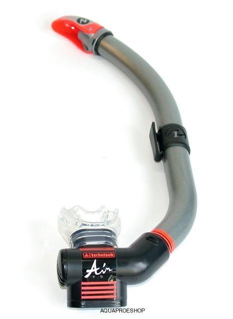 šnorchl Aqualung AIR P.V. DRY stříbrný