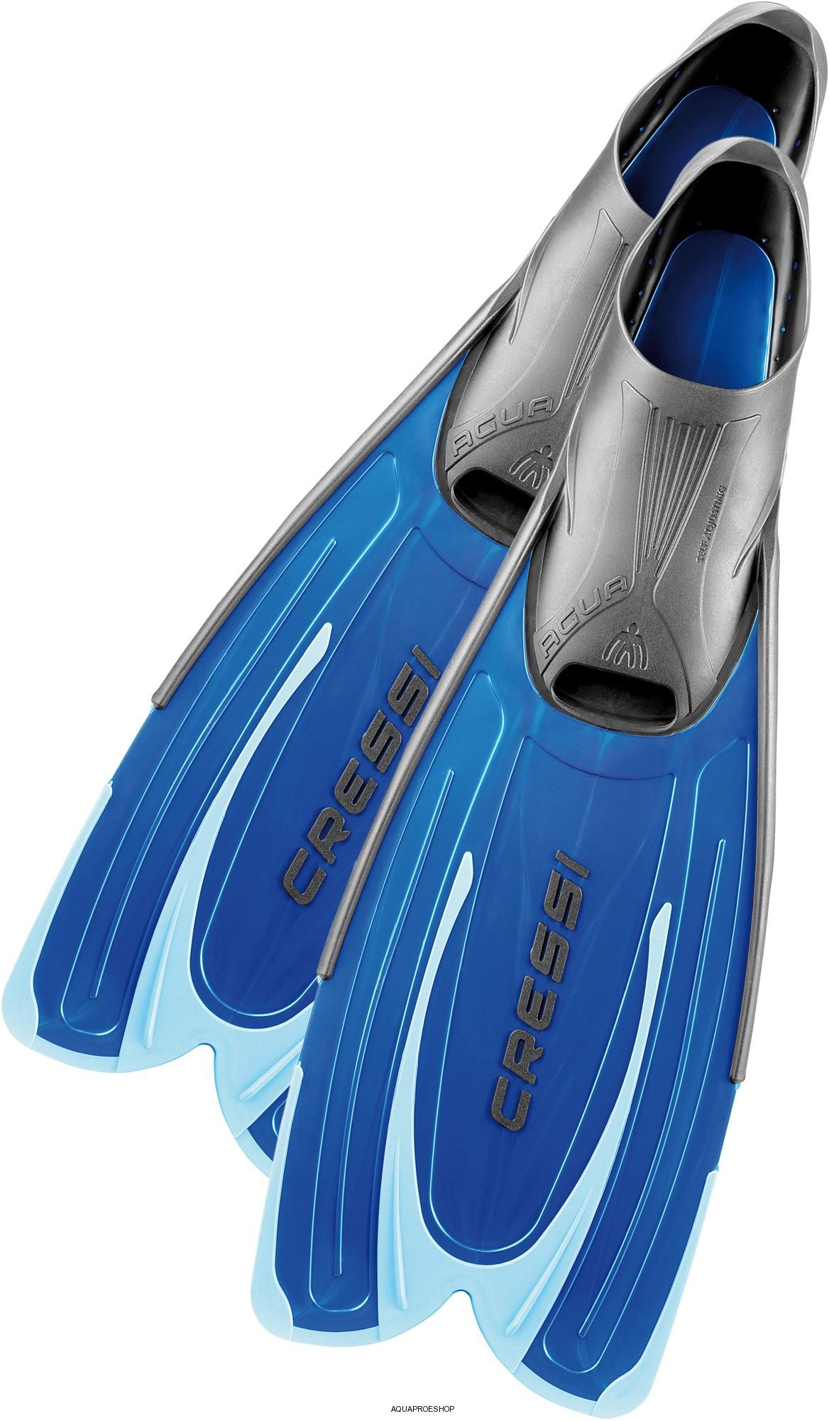 Cressi ploutve AGUA modré