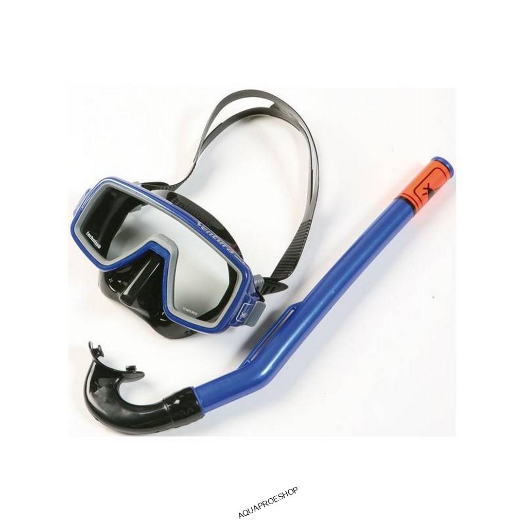 SET maska Ventura MIDI Blue a šnorchl MIDI