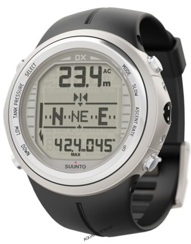 SET Suunto DX SILVER ELASTOMER + USB