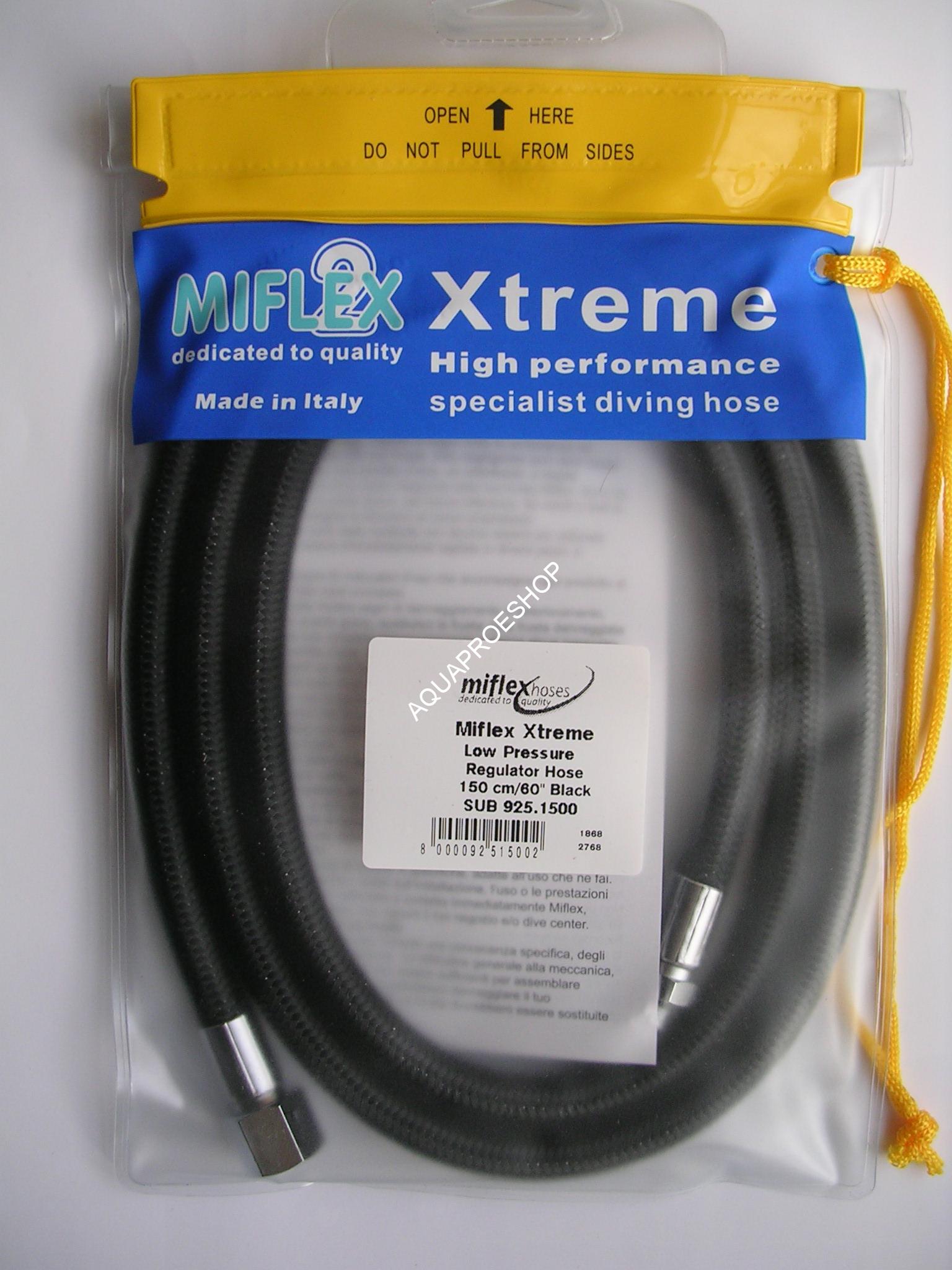 MIFLEX Hadice MP 3/8"UNF 150 cm černá