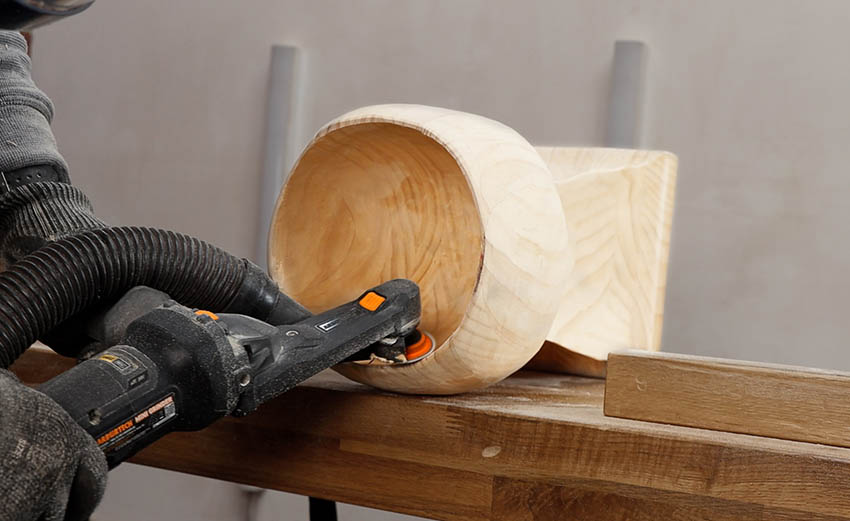 Aku-vá frézka Mini Grinder bez baterie s řezbářskou sadou