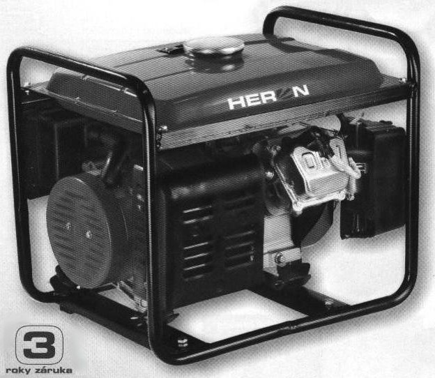 Elektrocentrála benzínová 1200W, 2,4HP