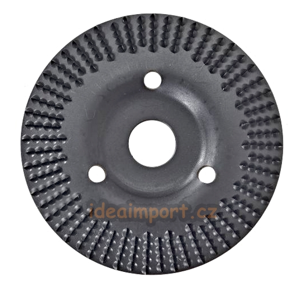 ŠIKMÁ rašple - 115 mm, zapuštěná, HRUBÝ sek (KRS-05)