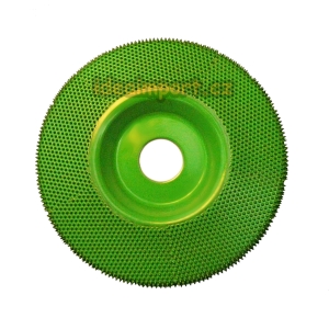 BODLINOVÁ RAŠPLE ŠIKMÁ OBLÁ bez otvorů - pr.125mm HRUBÁ