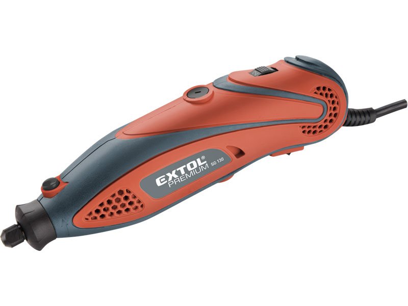 přímá bruska s ohebným bovdenem-130 W+210 dílů