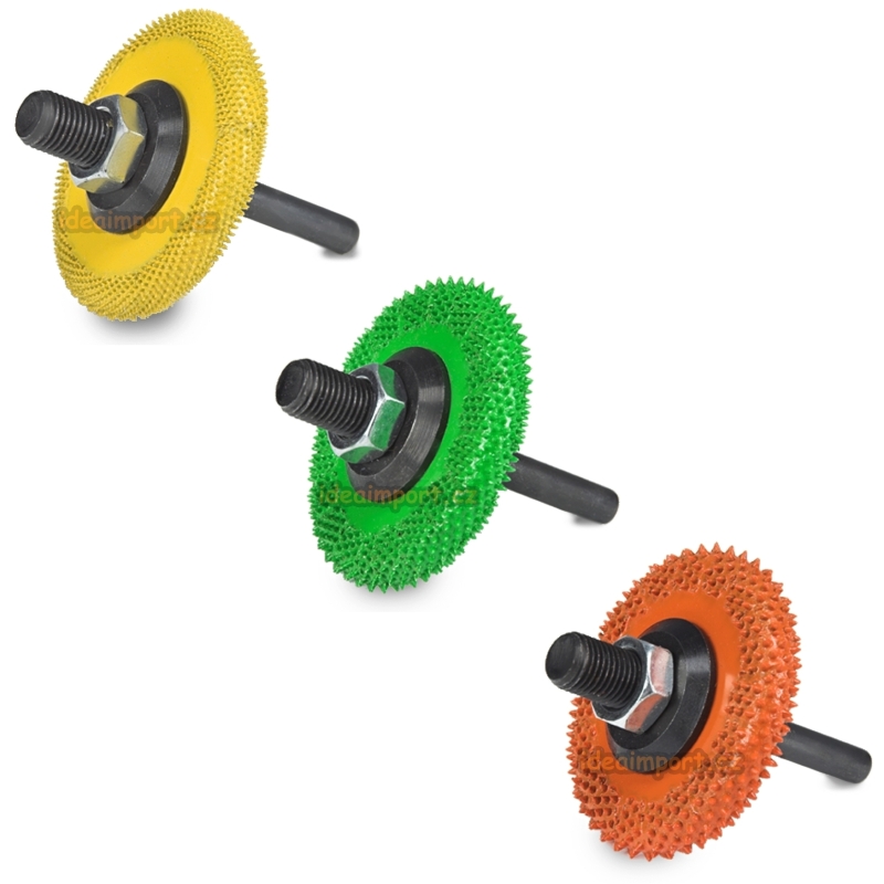 OBVODOVÉ bodlinové rašple - šířka 9,5mm / pr.50mm