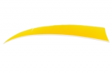 Krocaní letka pravá (RW) - délka 3" - žlutá