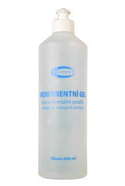 Indiferentní vodivý gel -  600 ml