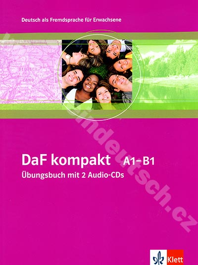 DaF kompakt (A1-B1) - pracovní sešit němčiny vč. 2 audio-CD