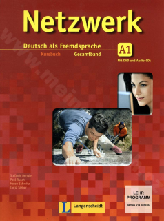 Netzwerk A1 - učebnice němčiny vč. 2 audio-CD a DVD