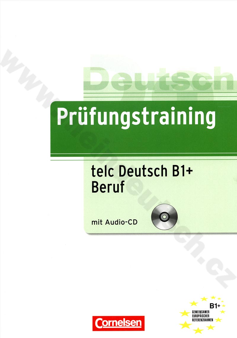 Prüfungstraining telc Deutsch B1 Beruf - přípravná cvičebnice k certifikátu +CD 